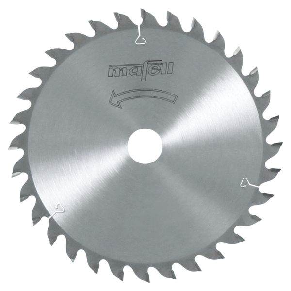 Sägeblatt-HM, 185 x 1,4/2,4 x 20 mm, Z 32, WZ, für Feinschnitte in Holz