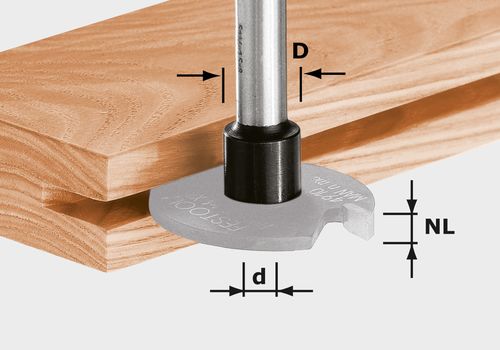Produktbild Frässpindel S8 1,5-5 D14