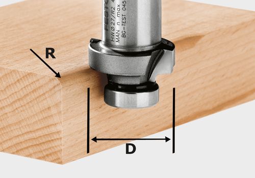 Produktbild Abrundfräser HW HW R4-OFK 500