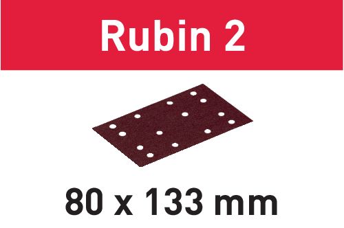 Produktbild Schleifstreifen STF 80X133 P60 RU2/50