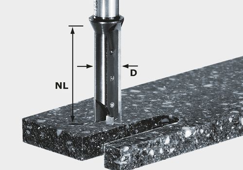 Wendeplatten-Nutfräser HW Schaft 12 mm HW S12 D14/45 WM