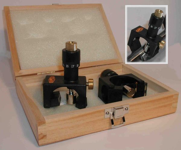 MAGNET-Bügellehre QUICK-SET (2x in Holzkassette)