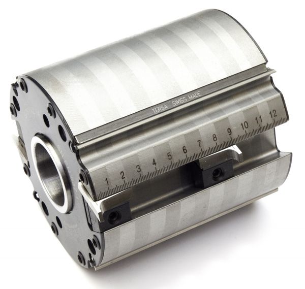 TERSA - Hobelkopf 125 x 210 x 40 mm Z4 – R2000 PRO