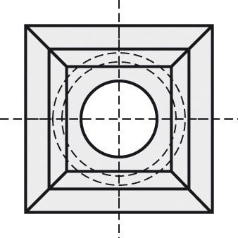 HW-WP 21x21x5,5 mm B10