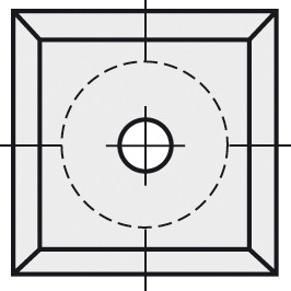 HW-VS 15x15x2,5 mm B20