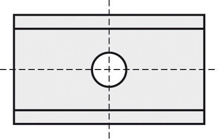 HW-WP 9,6x12x1,5 mm B10 - 45°