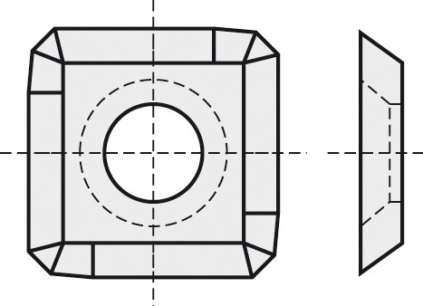 HW-WP 14,3x14,3x2,5 mm B10