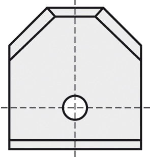 HW-WP 16x17,5x2 mm F45° B20