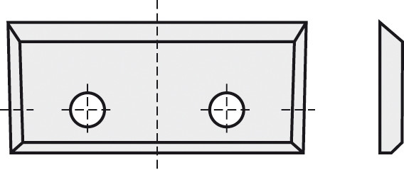 HW-WP 28x7x1,5 mm B20