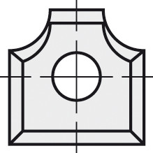 HW-WP 12x12x1,5 mm R3 B20