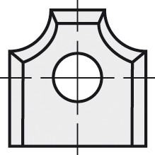 HW-WP 12x13x2 mm R2 B20