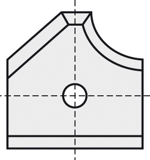 HW-WP 20x20,5x2 mm R5 rechts B20