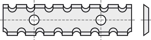 HW-WP 30x12x1,5 mm B20