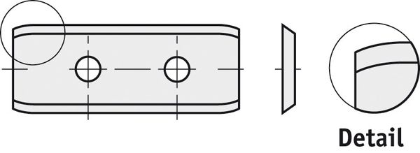 HW-WP 50x12x1,5 mm B20