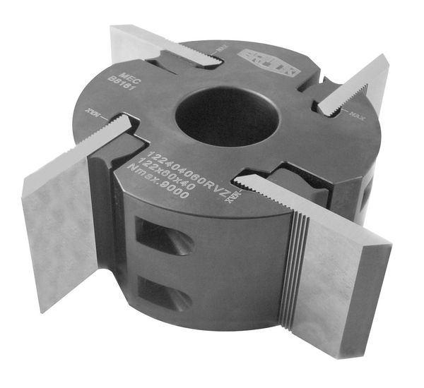 Profilmesserkopf 122 x 80 x 40 mm Z4