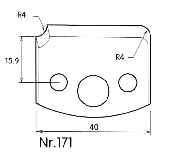 UNI-Abweiser 40mm Nr. 171