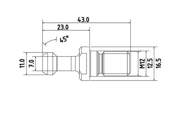 Anzugsbolzen BT30 Typ1