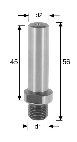 Gewindereduktion Typ 138 AG 12x1 auf S=12x35 zyl.