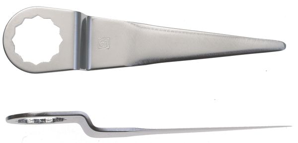 Schneidmesser gerade Form, Schneidenlänge 60 mm, Gesamtlänge 120 mm
