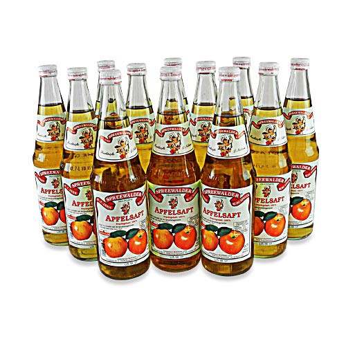Klarer Apfelsaft von der Spreewaldmosterei