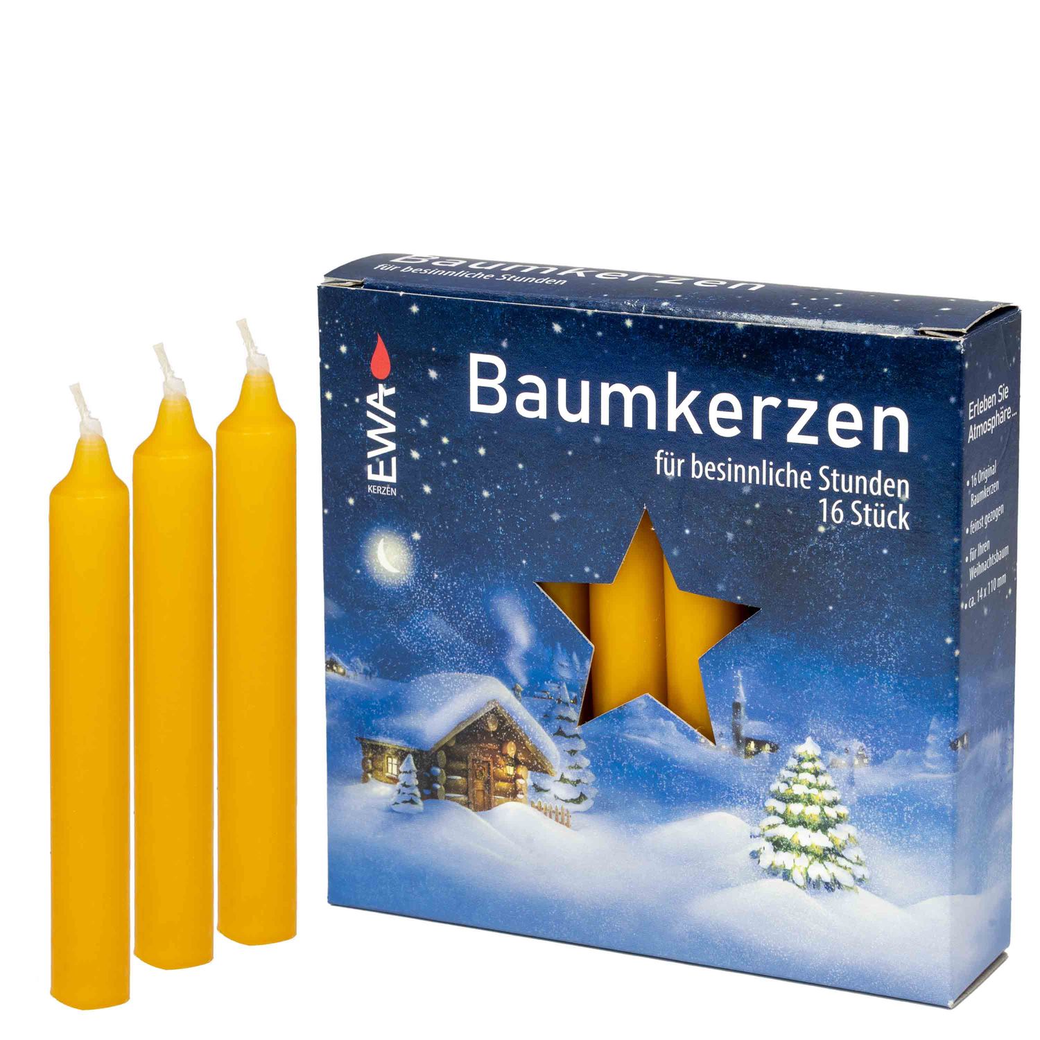 EWA Baumkerzen natur