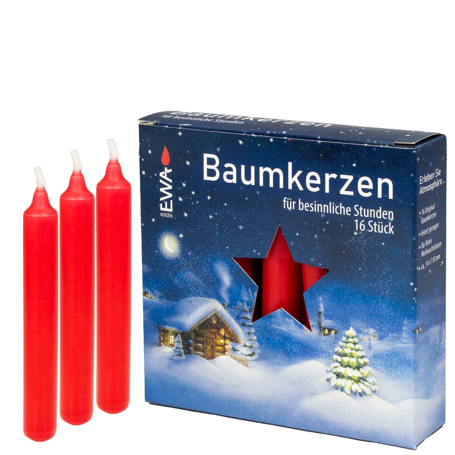 EWA Baumkerzen natur