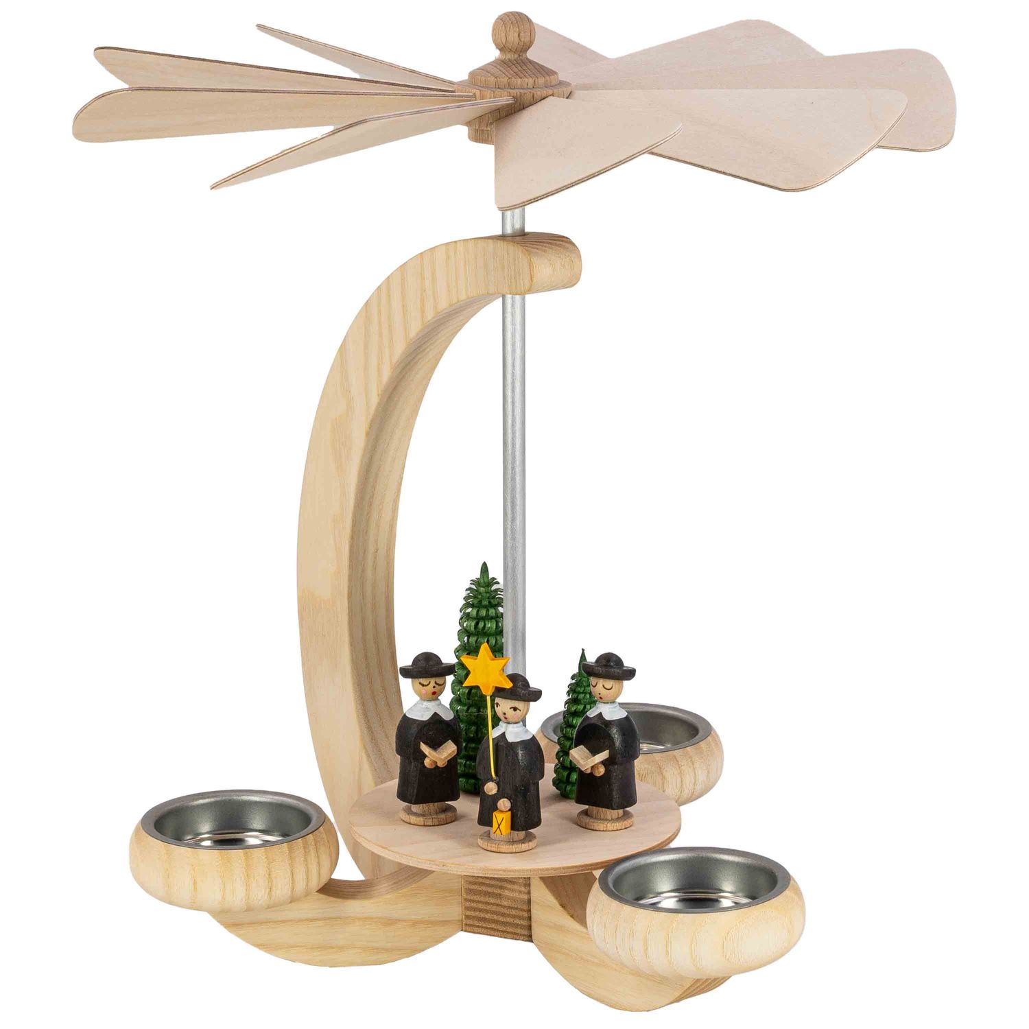 Pyramide Bogendesign Kurrende farbig