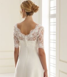 Hochzeit-Bolero mit Spitze