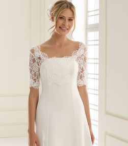 Hochzeit-Bolero mit Spitze