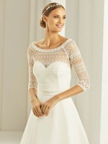 Brautbolero mit Spitze