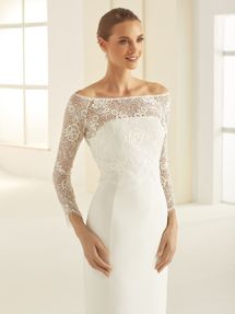 Brautbolero mit Spitze