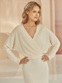 Bianco Evento Braut-Strickpullover E341