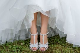 Rainbow Club Brautschuhe Annabel Silver