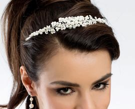 Perlen Haarreif Diadem