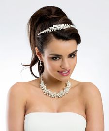 Perlen Haarreif Diadem