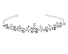 Diadem mit Zirkonia Kristallen