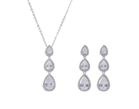 Schmuckset mit Ohrringen