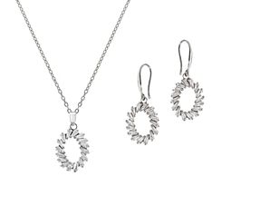 Schmuckset mit Ohrringen