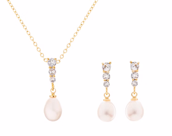 Schmuckset mit Ohrringen