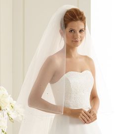 Bianco Evento Brautschleier S126 - Länge 230/90 cm