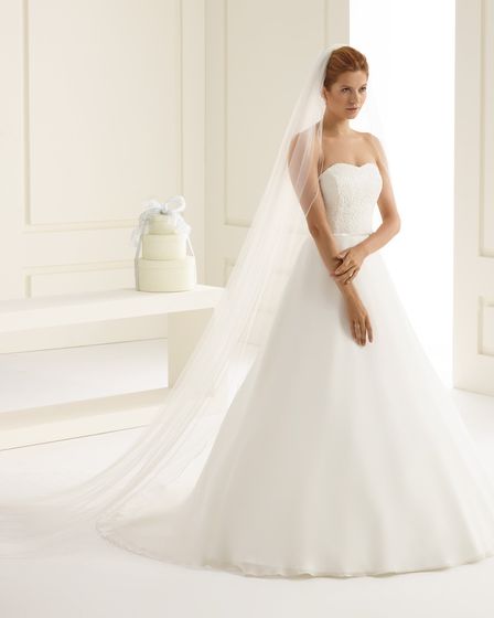 Bianco Evento Brautschleier S213 - Länge 300 cm