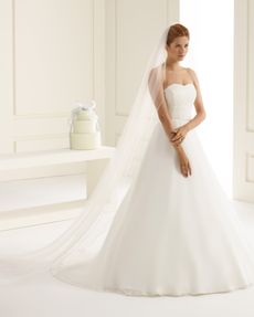 Bianco Evento Brautschleier S213 - Länge 300 cm