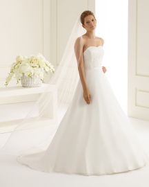 Bianco Evento Brautschleier S216 Länge 200 cm