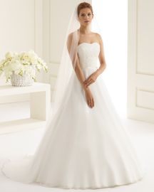 Bianco Evento Brautschleier S227 - Länge 200 cm