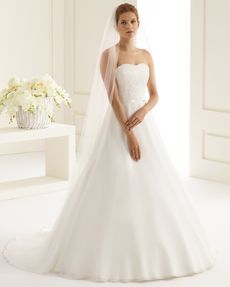 Bianco Evento Brautschleier S227 - Länge 200 cm