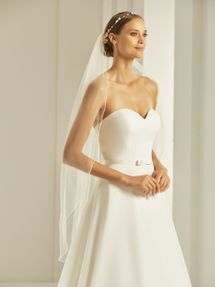 Bianco Evento Brautschleier S259 - Länge 110 cm