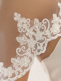 Bianco Evento Brautschleier S192 – Länge 110 cm