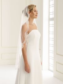 Bianco Evento Brautschleier S197 – Länge 110 cm
