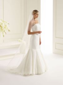 Bianco Evento Brautschleier S165 – Länge 220/80 cm
