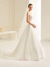 Bianco Evento Brautschleier S245 – Länge 200 cm